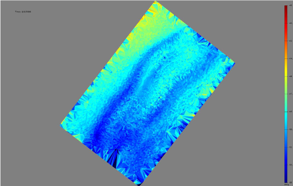 Volumetric Stain Change